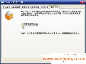 图2 WPS 2009配置工具